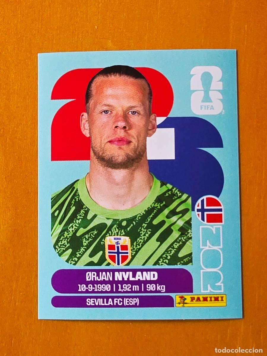Cromos de f&uacute;tbol: NOR 2 &Oslash;rjan Nyland, Noruega, Panini FIFA World Cup Mundial 2026 Sticker