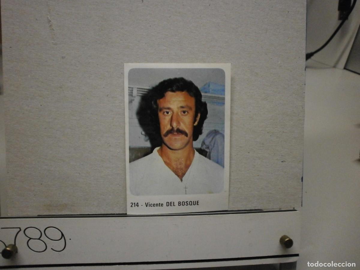 Cromos de f&uacute;tbol: cromo futbol 79 80 editorial crom n&ordm; 214 real madrid del bosque