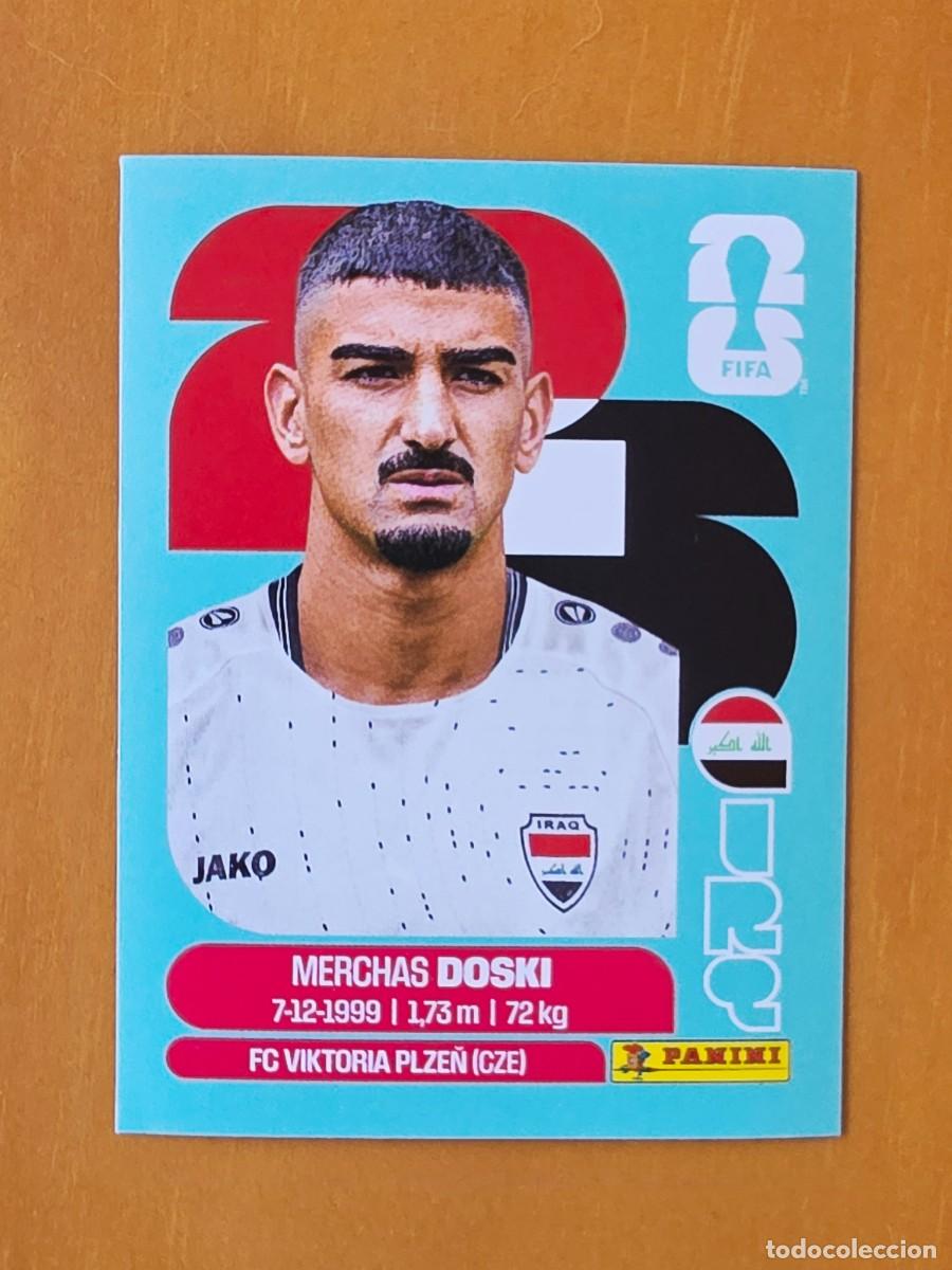 Cromos de f&uacute;tbol: IRQ 6 Merchas Doski, Irak Iraq, Panini FIFA World Cup Mundial 2026 Sticker