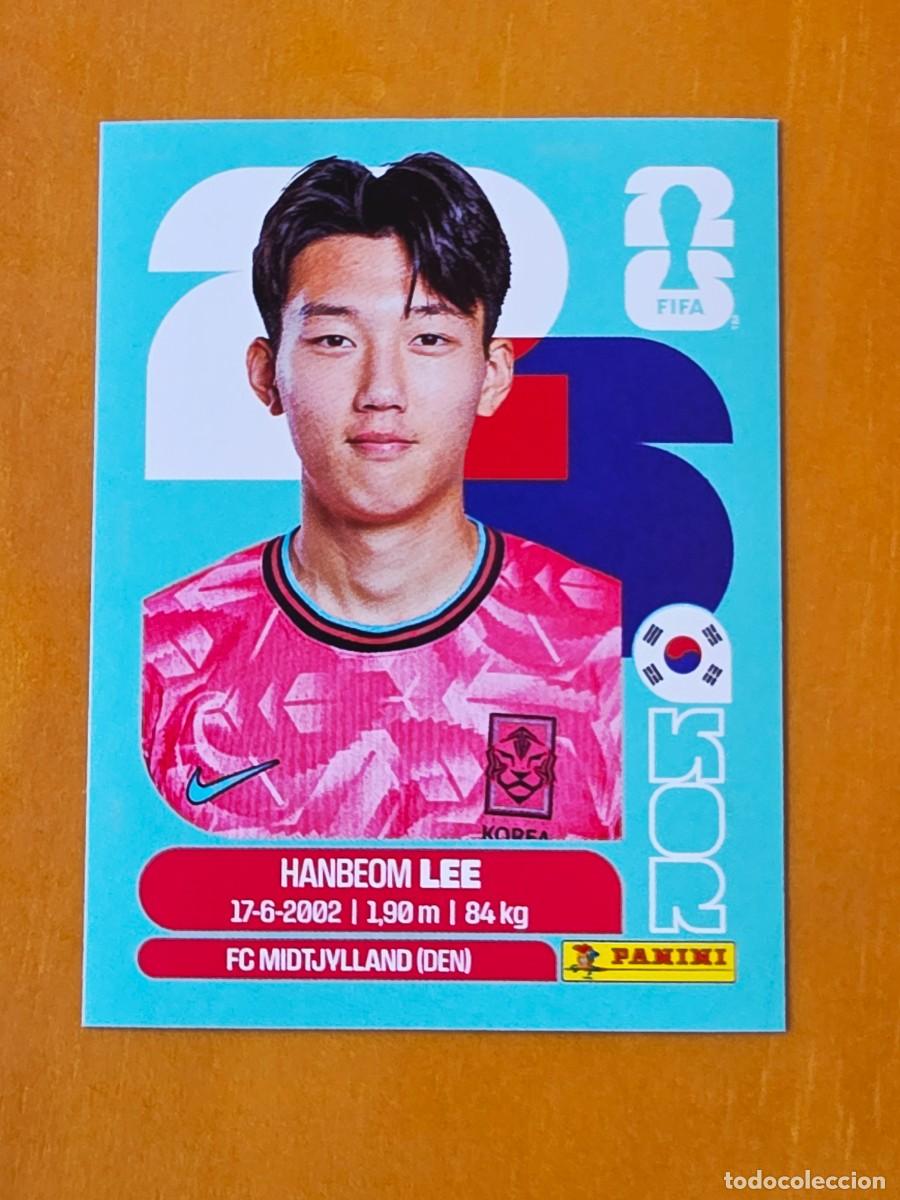 Cromos de f&uacute;tbol: KOR 7 Hanbeom Lee, Corea del Sur, Panini FIFA World Cup Mundial 2026 Sticker