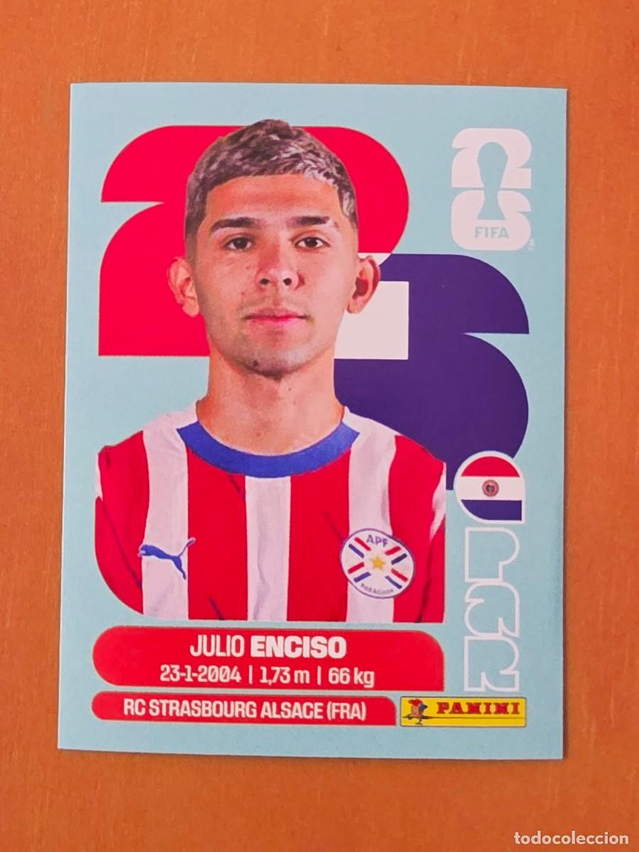 Cromos de f&uacute;tbol: PAR 15 Julio Enciso, Paraguay, Panini FIFA World Cup Mundial 2026 Sticker