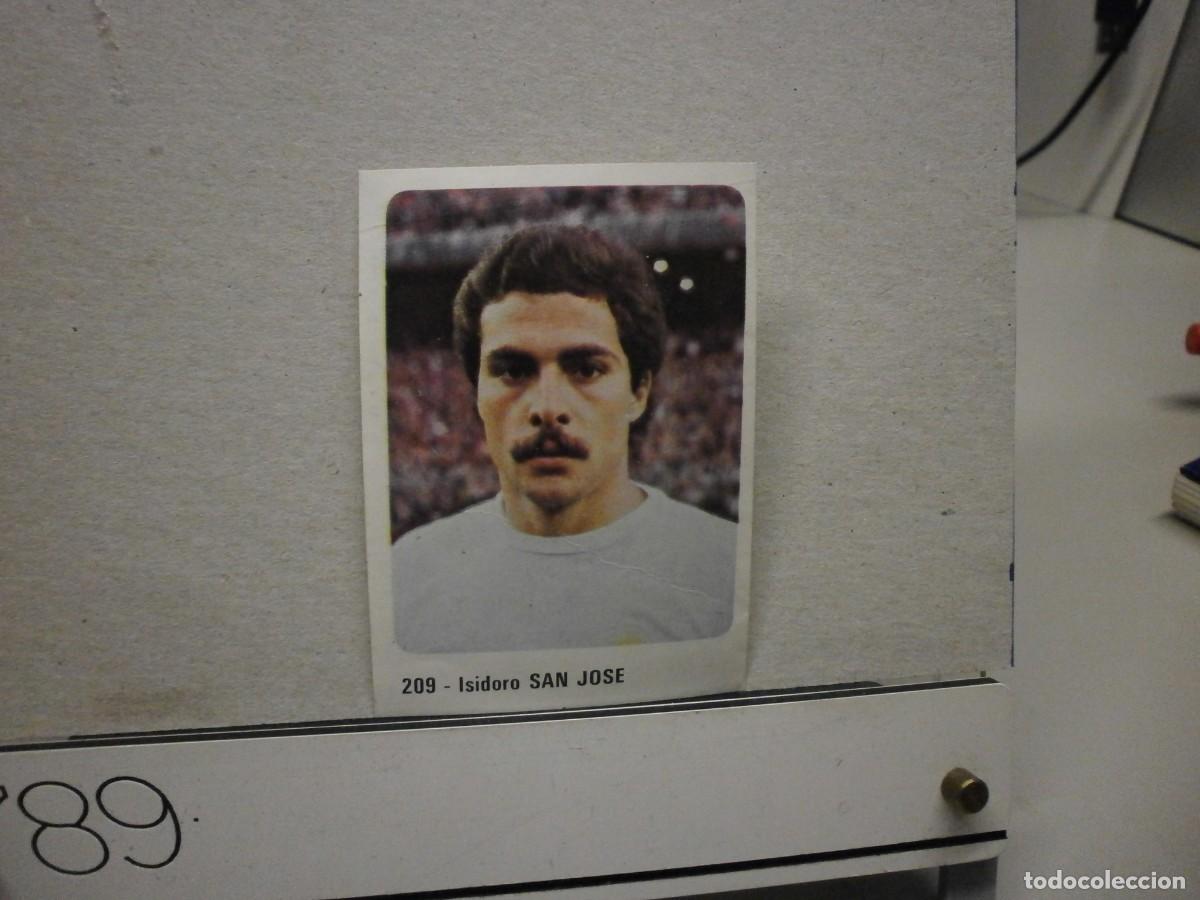 Cromos de f&uacute;tbol: cromo futbol 79 80 editorial crom n&ordm; 209 real madrid san jose