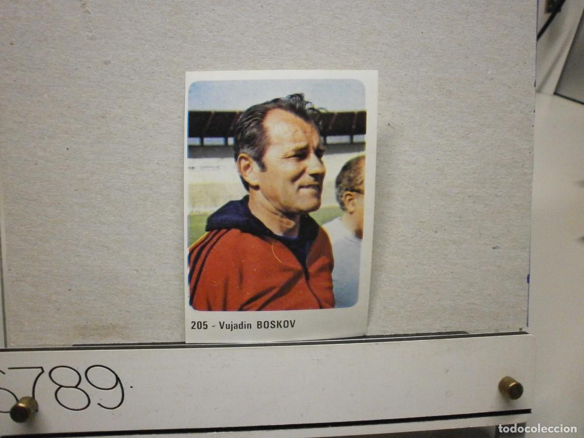 Cromos de f&uacute;tbol: cromo futbol 79 80 editorial crom n&ordm; 205 real madrid boskov