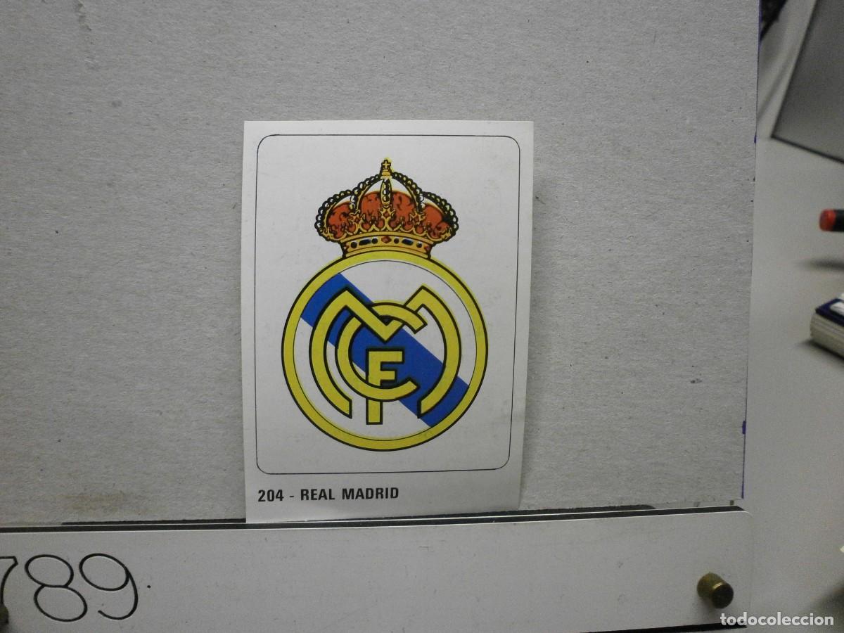 Cromos de f&uacute;tbol: cromo futbol 79 80 editorial crom n&ordm; 204 real madrid