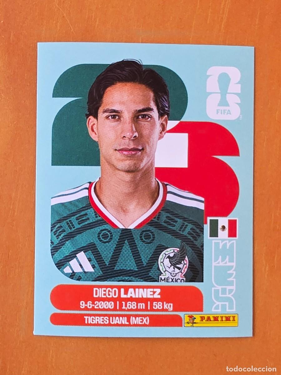 Cromos de f&uacute;tbol: MEX 8 Diego Lainez, M&eacute;xico, Panini FIFA World Cup Mundial 2026 Sticker