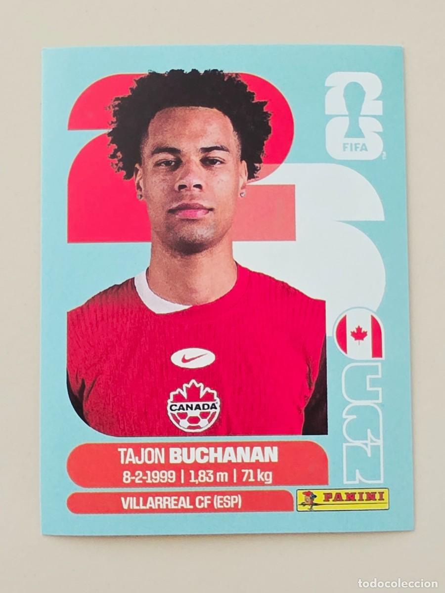 Cromos de f&uacute;tbol: CAN 17 Tajon Buchanan, Canad&aacute;, Panini FIFA World Cup Mundial 2026 Sticker