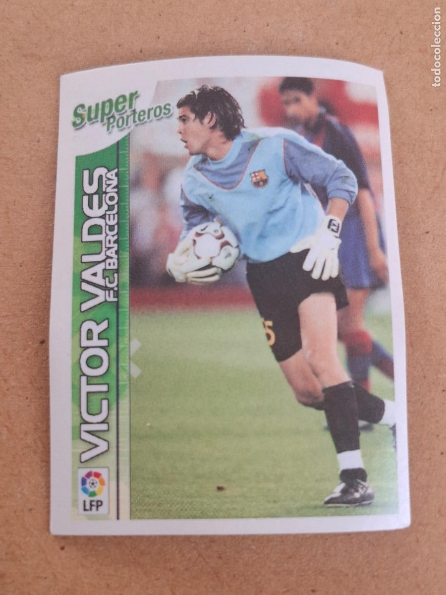 Cromos de f&uacute;tbol: SUPERLIGA ESTRELLAS 2003 2004 03 04 - PANINI - 7 V&Iacute;CTOR VALD&Eacute;S - FC. BARCELONA ( NUNCA PEGADO )