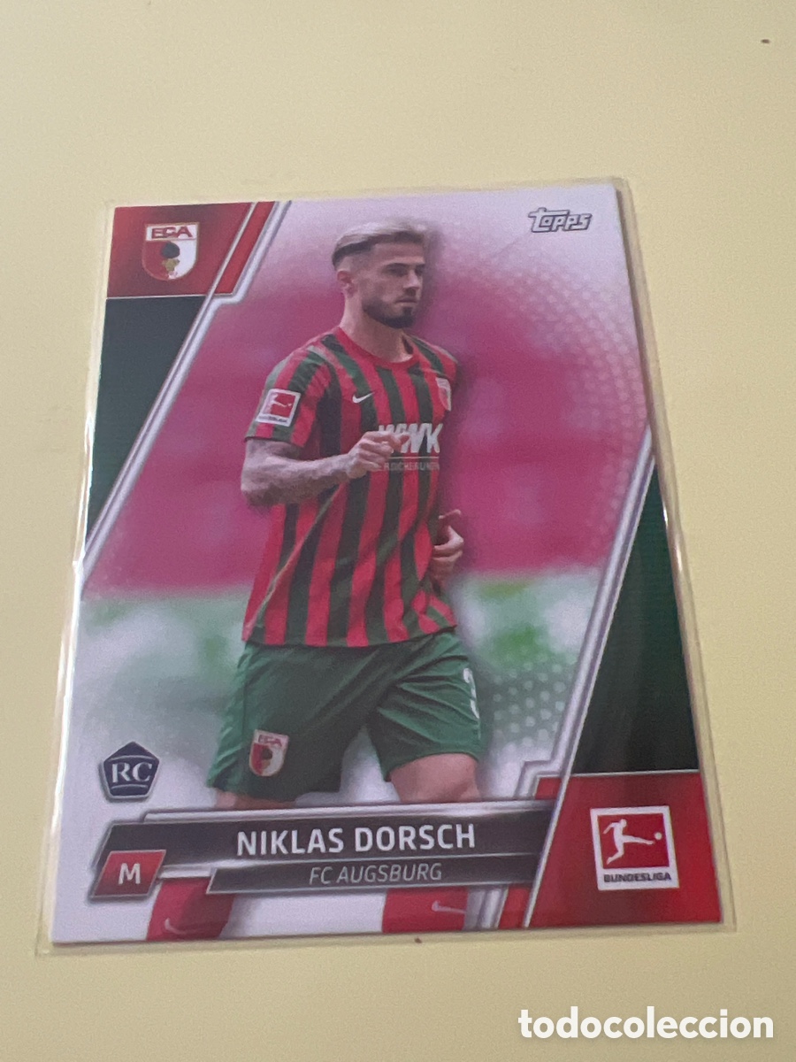 Football Stickers: C2690. Tarjeta Topps Bundesliga 2021/22 N&deg; 3 Niklas Dorsch Rookie Card RC