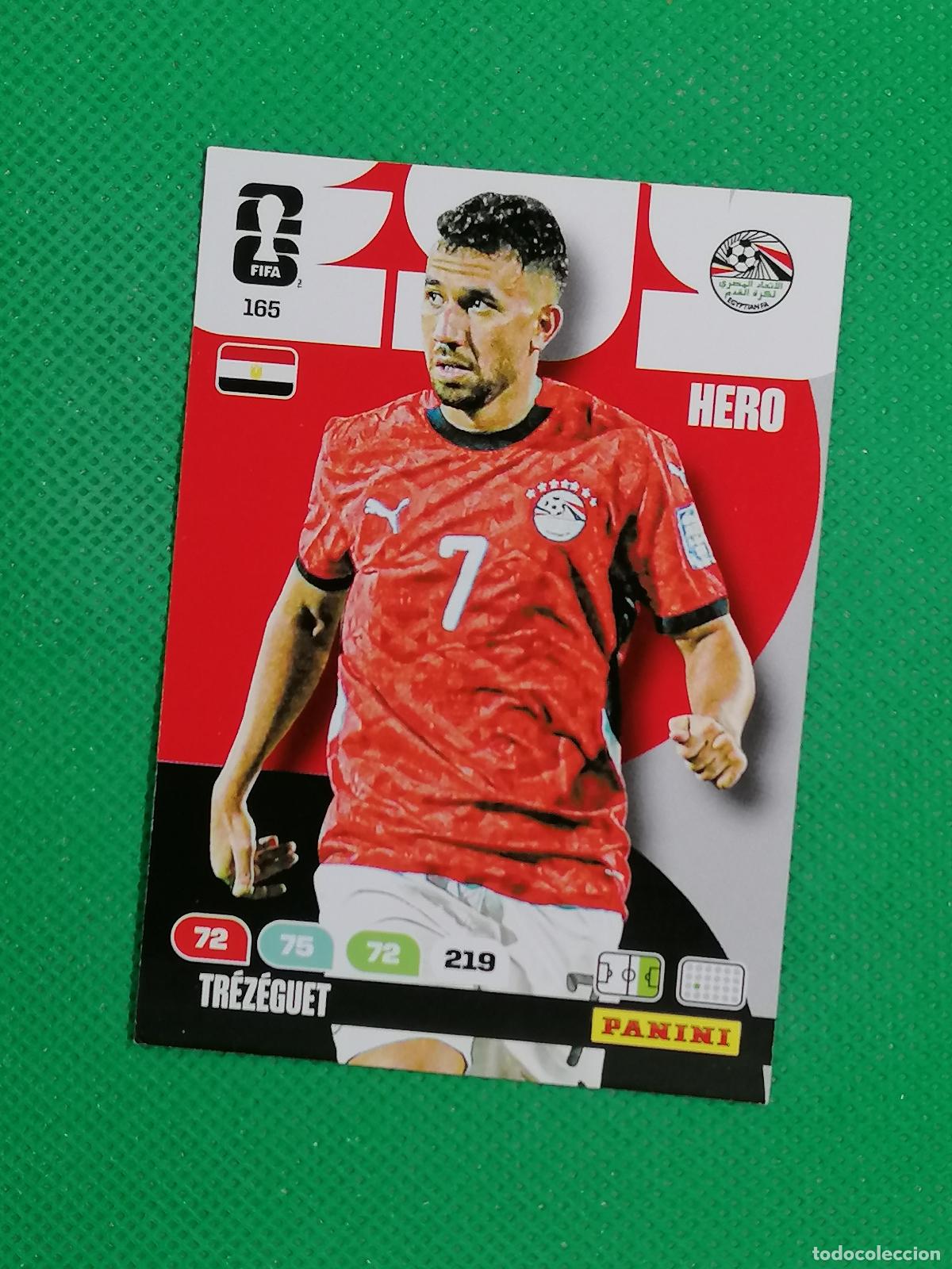 Cromos de Futebol: 165 TREZEGUET EGIPTO HERO ⚽ PANINI ADRENALYN FIFA WORLD CUP 26 2026 ⚽