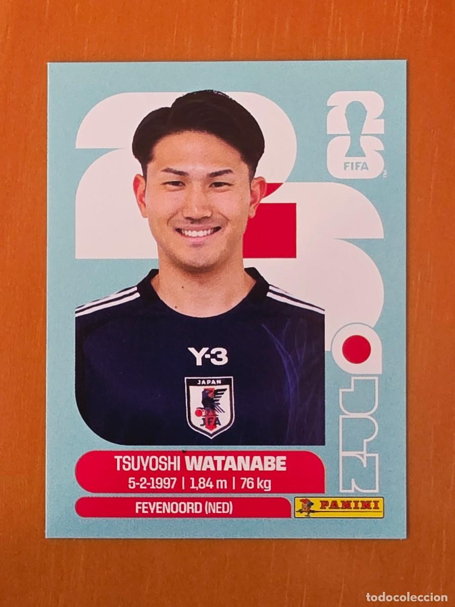 Cromos de f&uacute;tbol: JPN 7 Tsuyoshi Watanabe, Jap&oacute;n, Panini FIFA World Cup Mundial 2026 Sticker