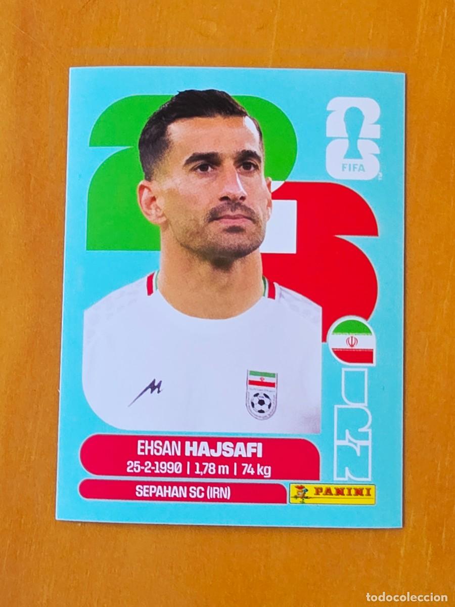 Cromos de f&uacute;tbol: IRN 4 Ehsan Hajsafi, Rep&uacute;blica Isl&aacute;mica de Ir&aacute;n, Panini FIFA World Cup Mundial 2026 Sticker