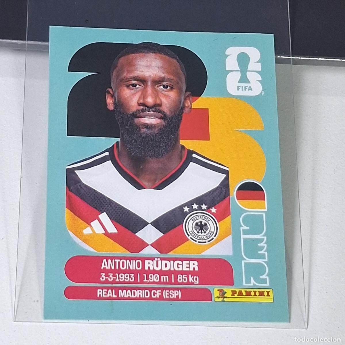 Cromos de f&uacute;tbol: B38 GER6 ANTONIO R&Uuml;DIGER 6 ALEMANIA GERMANY GER MUNDIAL FIFA WORLD CUP 2026 STICKER PANINI