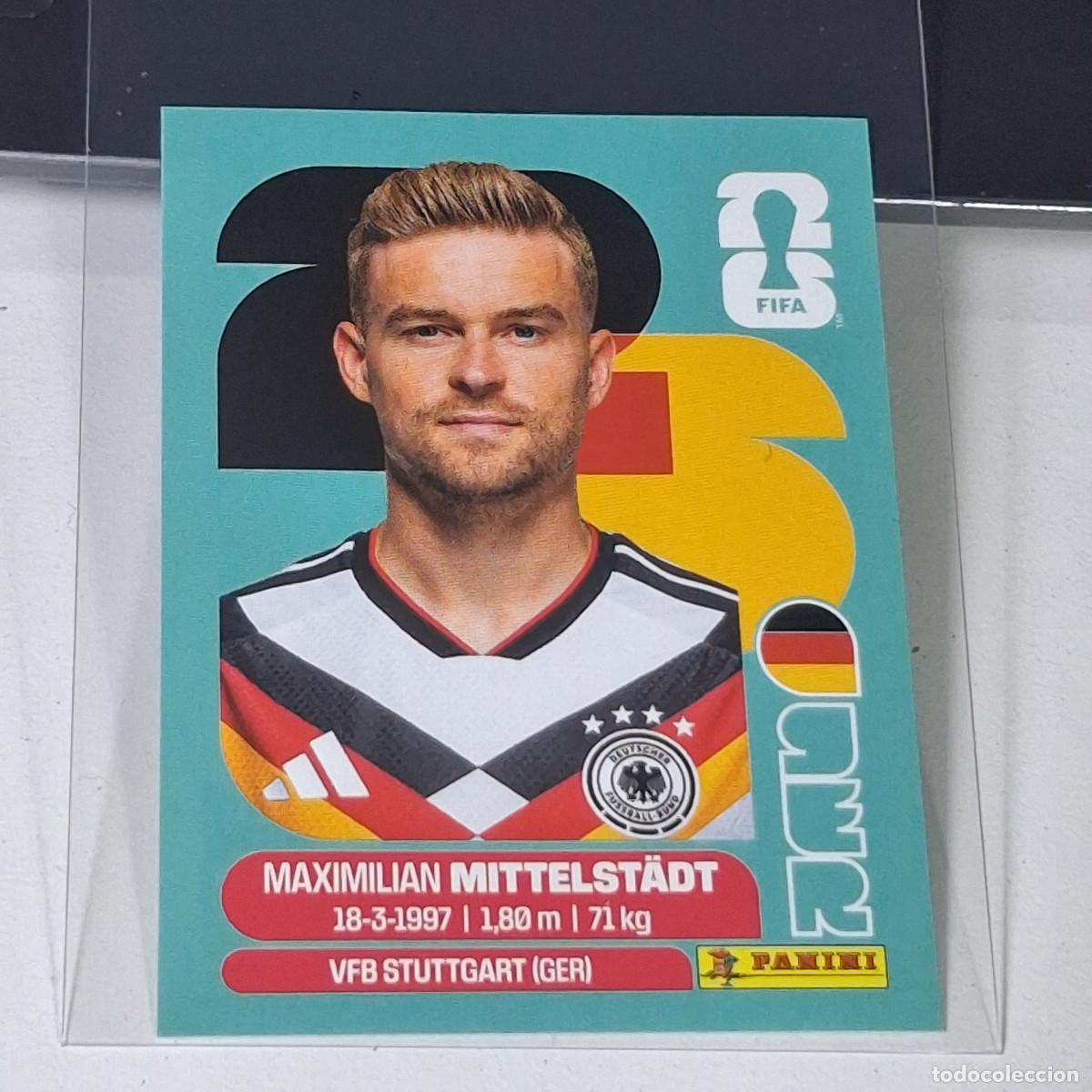 Cromos de f&uacute;tbol: B38 GER 9 GER9 MAXIMILIAN MITTELSTADT ALEMANIA GERMANY GER MUNDIAL FIFA WORLD CUP 2026 STICKER PANIN