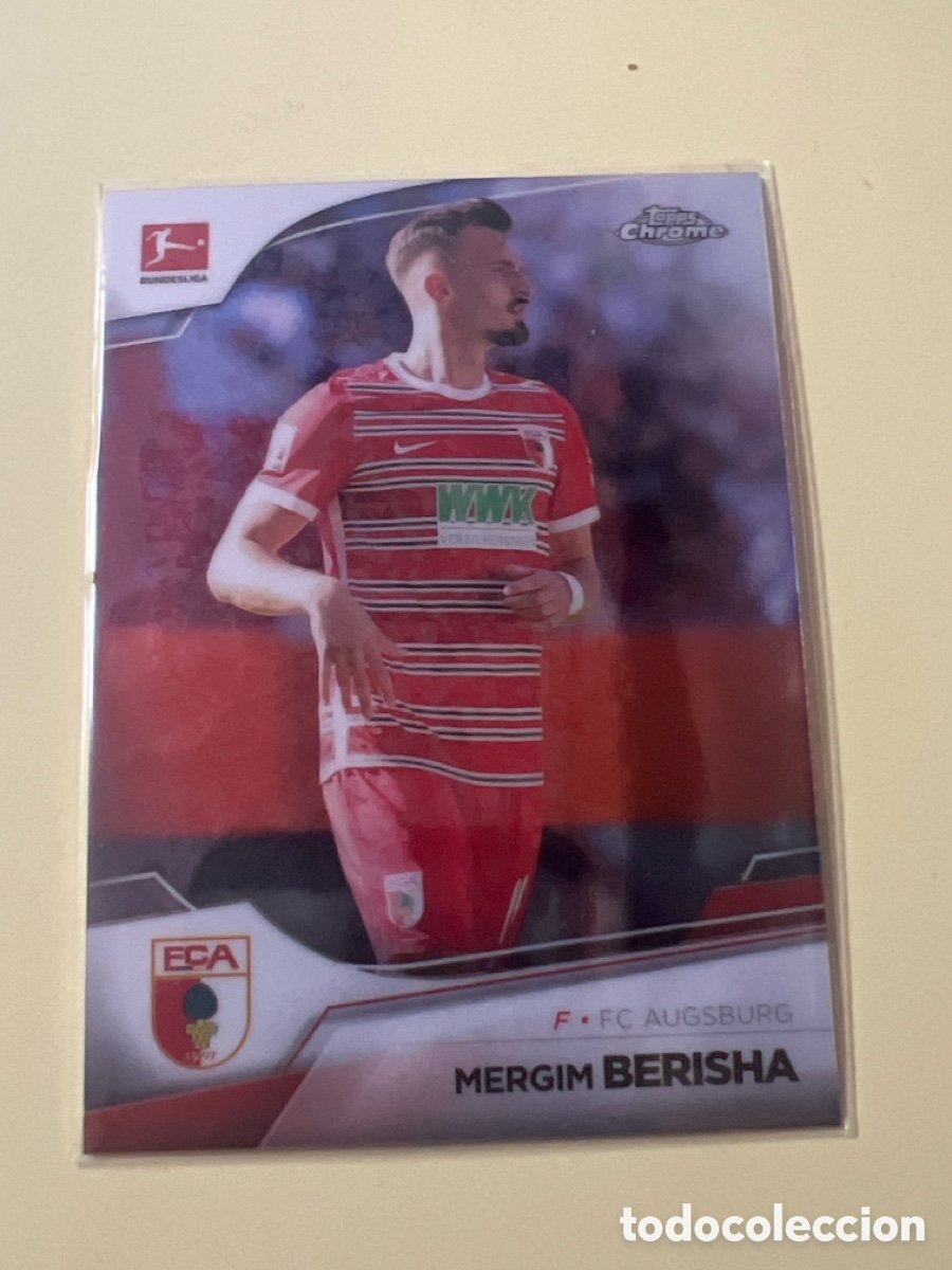 Cromos de f&uacute;tbol: C2709. Topps 2023 Bundesliga Cromo N&deg; 3 Mergim Berisha