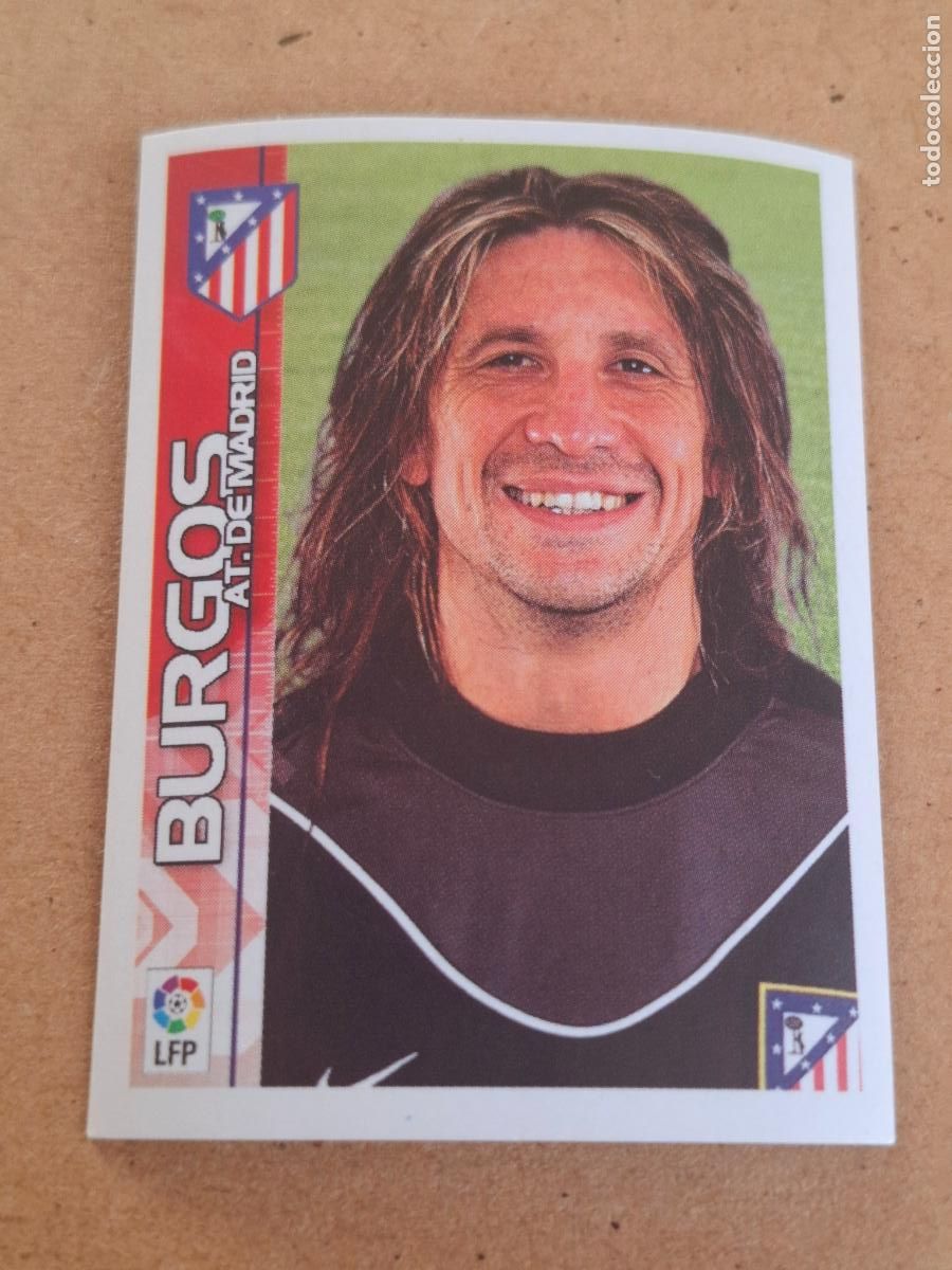 Cromos de f&uacute;tbol: SUPERLIGA ESTRELLAS 2003 2004 03 04 - PANINI - 87 BURGOS - AT. MADRID ( NUNCA PEGADO )