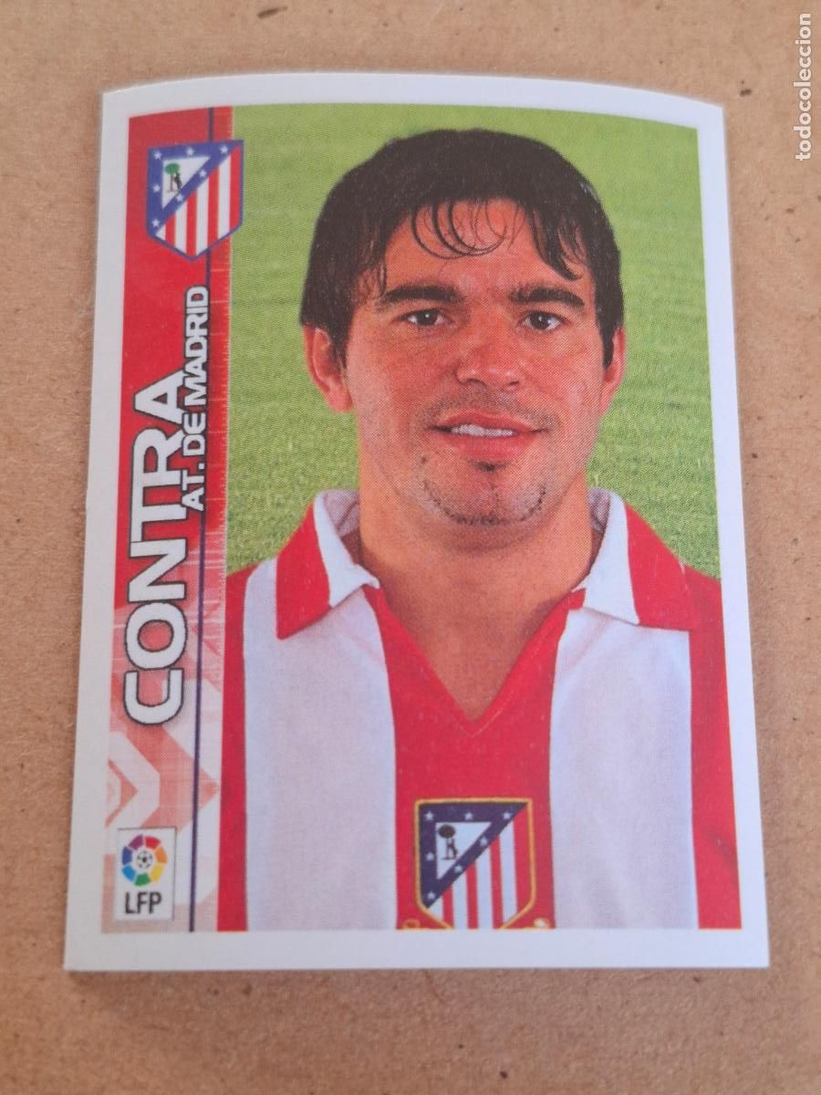 Cromos de f&uacute;tbol: SUPERLIGA ESTRELLAS 2003 2004 03 04 - PANINI - 88 CONTRA - AT. MADRID ( NUNCA PEGADO )