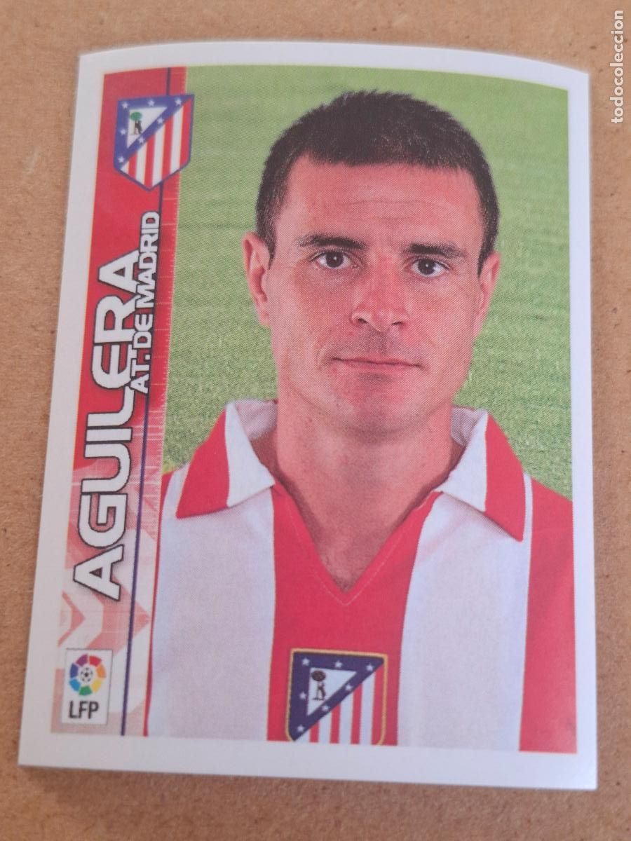 Cromos de f&uacute;tbol: SUPERLIGA ESTRELLAS 2003 2004 03 04 - PANINI - 89 AGUILERA - AT. MADRID ( NUNCA PEGADO )