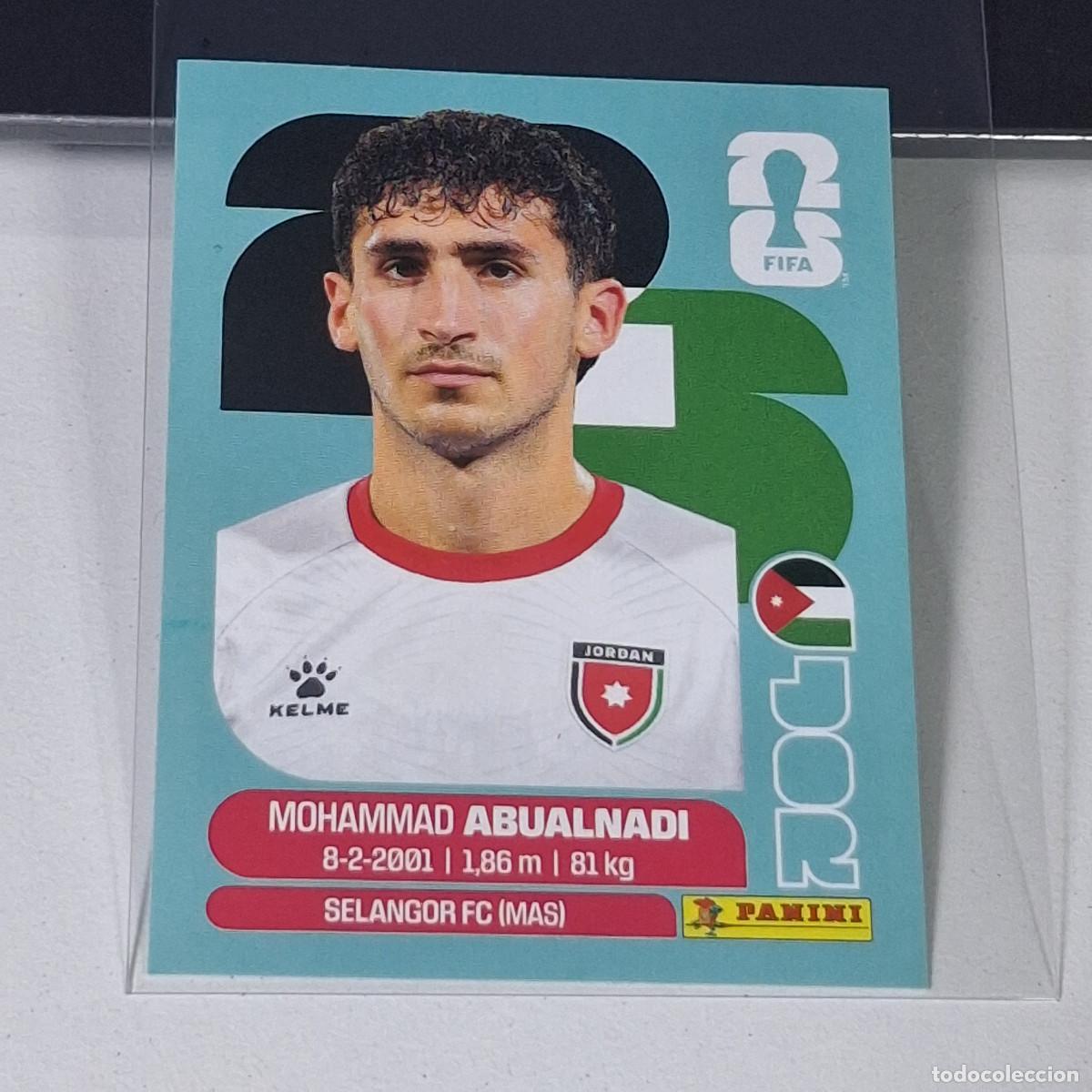Cromos de f&uacute;tbol: B38 JOR8 MOHAMMAD ABUALNADI 8 JORDANIA JOR MUNDIAL FIFA WORLD CUP 2026 STICKER PANINI