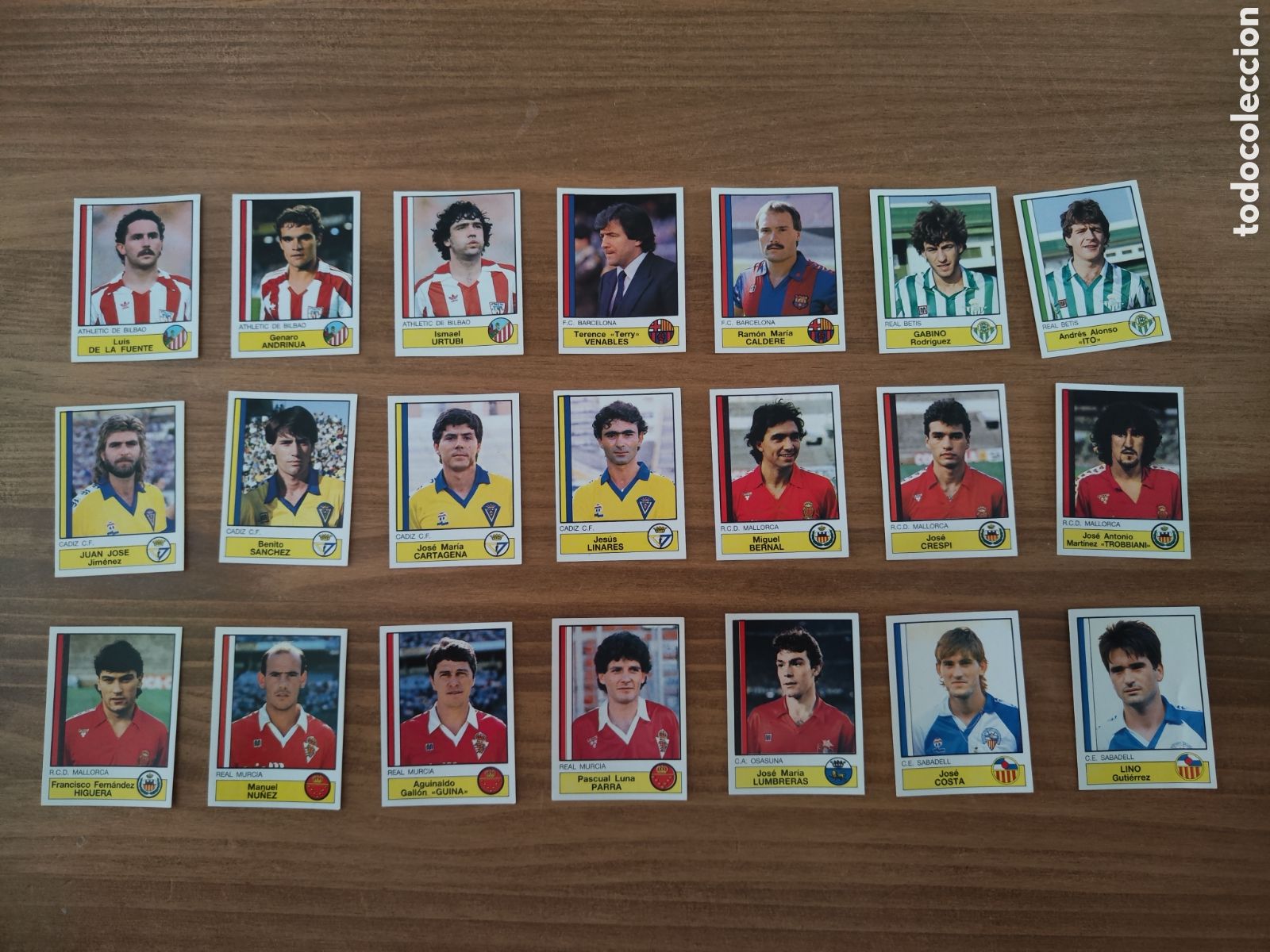 Cromos de f&uacute;tbol: Lote 68 cromos Panini futbol 87 y f&uacute;tbol 88 sin pegar