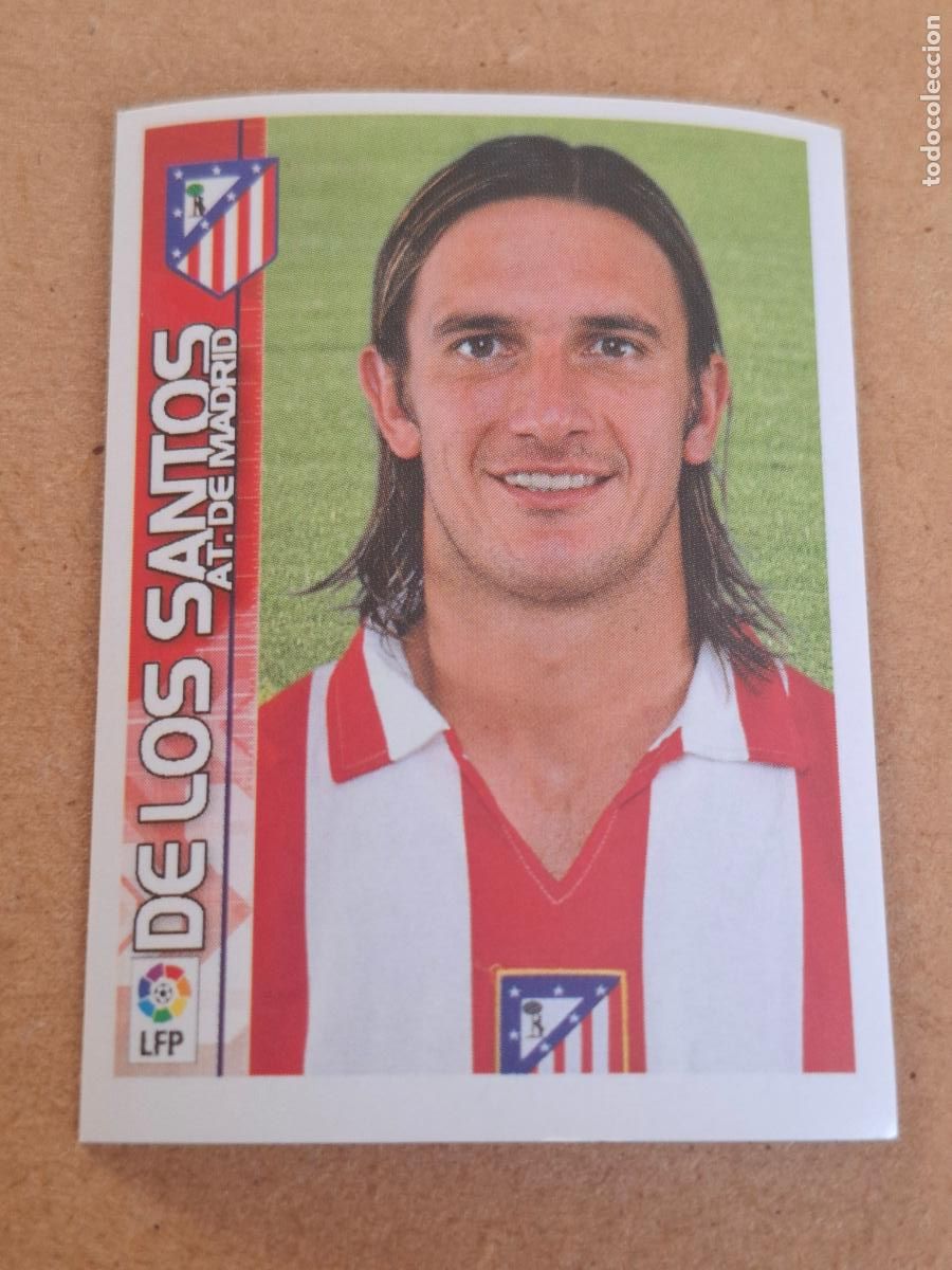 Cromos de f&uacute;tbol: SUPERLIGA ESTRELLAS 2003 2004 03 04 - PANINI - 95 DE LOS SANTOS - AT. MADRID ( NUNCA PEGADO )