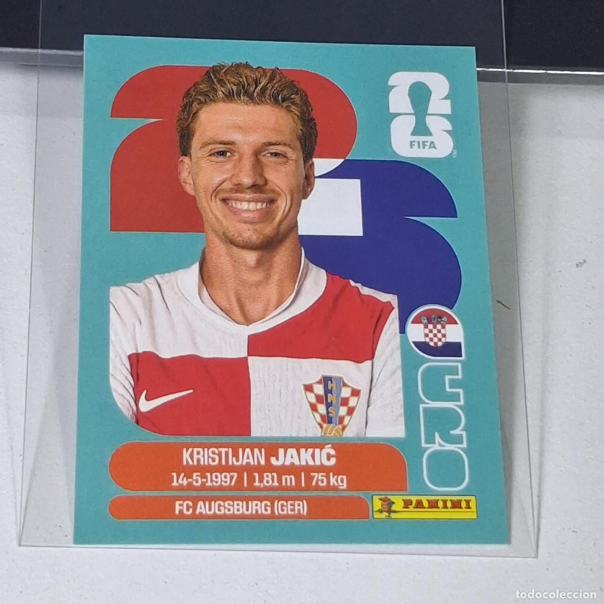 Cromos de f&uacute;tbol: B38 CRO8 KRISTIJAN JAKIĆ 8 CROACIA CROATIA CRO MUNDIAL FIFA WORLD CUP 2026 STICKER PANINI