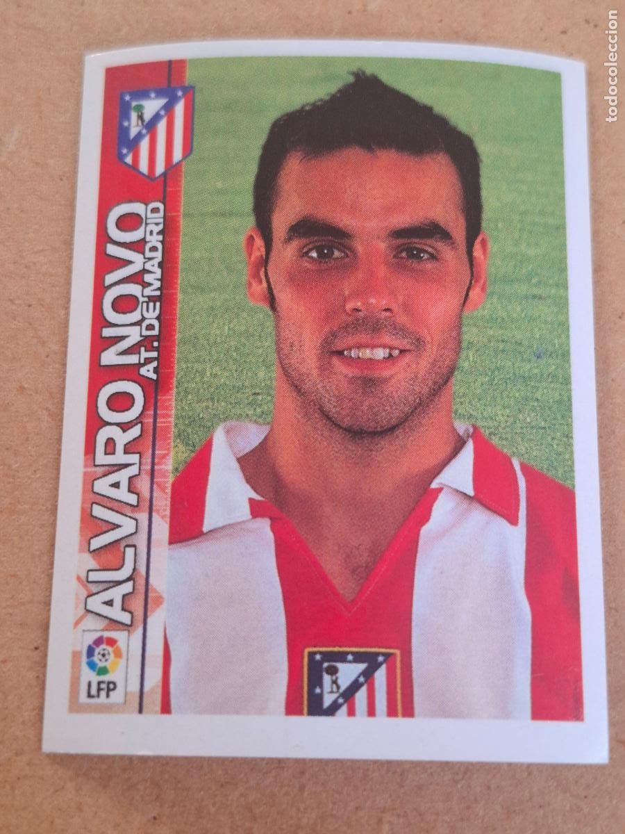 Cromos de f&uacute;tbol: SUPERLIGA ESTRELLAS 2003 2004 03 04 - PANINI - 96 &Aacute;LVARO NOVO - AT. MADRID ( NUNCA PEGADO )