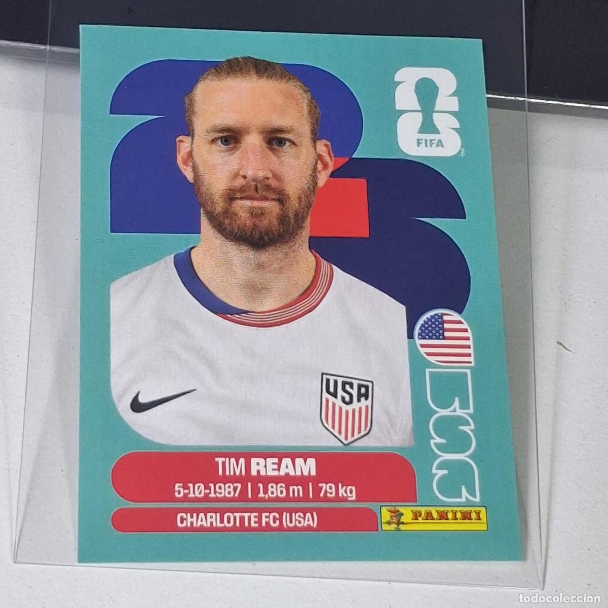 Cromos de f&uacute;tbol: B38 USA 4 USA4 TIM REAM USA ESTADOS UNIDOS MUNDIAL FIFA WORLD CUP 2026 STICKER PANINI