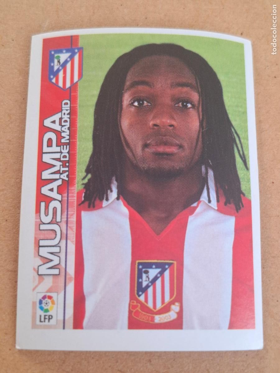 Cromos de f&uacute;tbol: SUPERLIGA ESTRELLAS 2003 2004 03 04 - PANINI - 97 MUSAMPA - AT. MADRID ( NUNCA PEGADO )