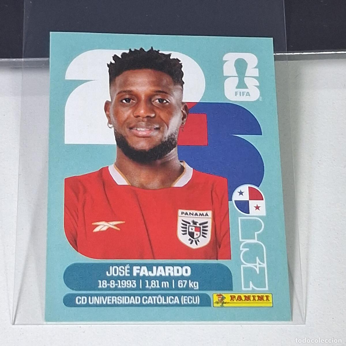 Cromos de f&uacute;tbol: B38 PAN17 JOS&Eacute; FAJARDO 17 PANAM&Aacute; PAN MUNDIAL FIFA WORLD CUP 2026 STICKER PANINI