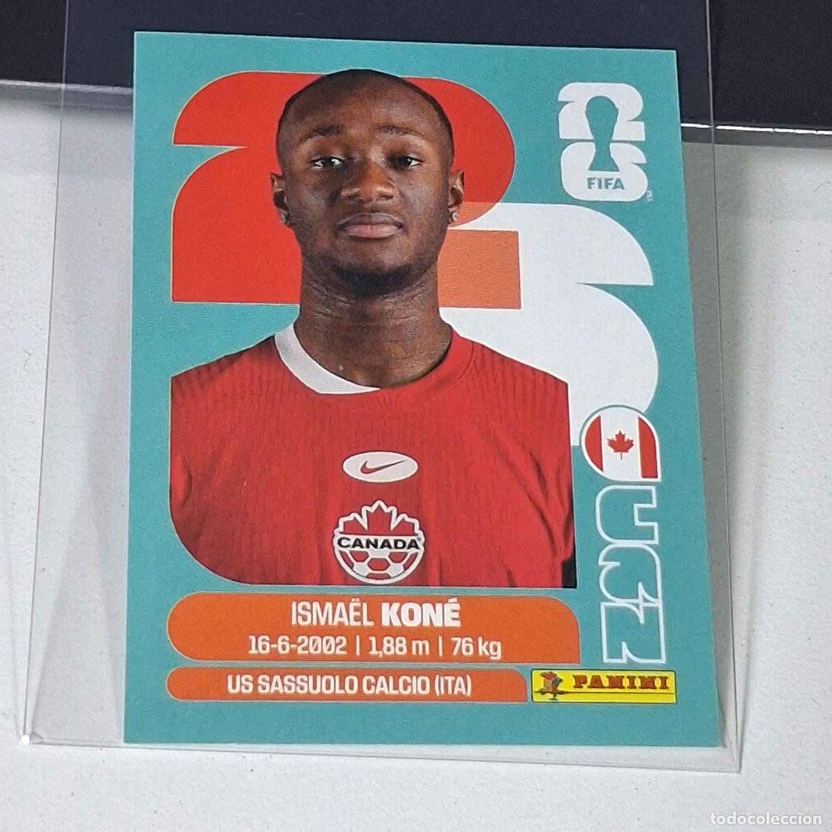 Cromos de f&uacute;tbol: B38 CAN 11 CAN11 ISMAEL KONE CANADA CANADA CAN MUNDIAL FIFA WORLD CUP 2026 STICKER PANINI