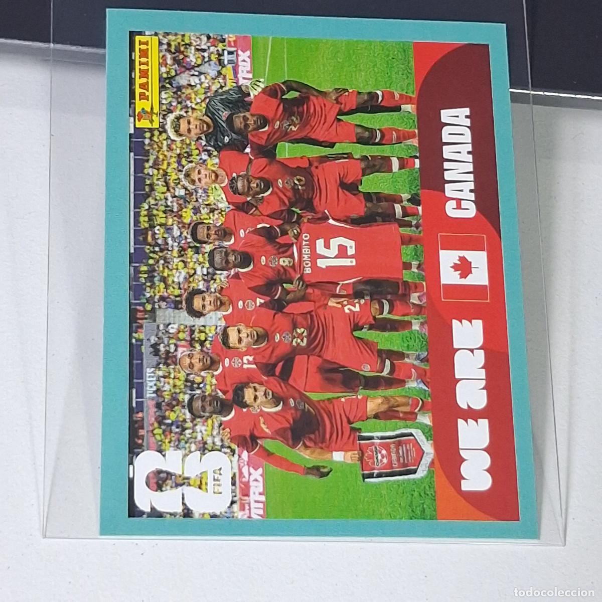 Cromos de f&uacute;tbol: B38 CAN13 TEAM PHOTO EQUIPO 13 CANAD&Aacute; CAN MUNDIAL FIFA WORLD CUP 2026 STICKER PANINI