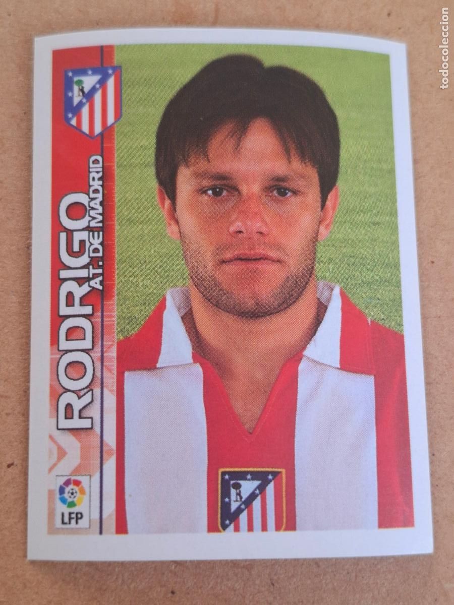 Cromos de f&uacute;tbol: SUPERLIGA ESTRELLAS 2003 2004 03 04 - PANINI - 100 RODRIGO - AT. MADRID ( NUNCA PEGADO )