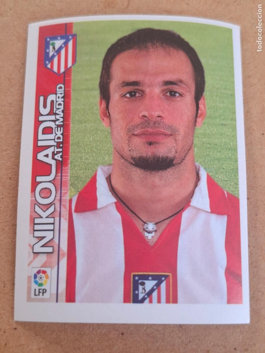 Cromos de f&uacute;tbol: SUPERLIGA ESTRELLAS 2003 2004 03 04 - PANINI - 101 NIKOLAIDIS - AT. MADRID ( NUNCA PEGADO )