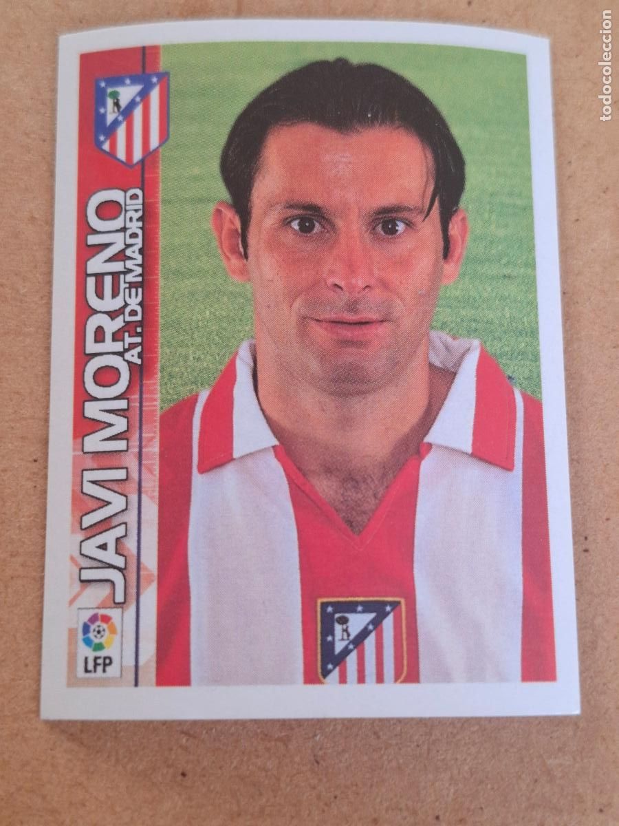 Cromos de f&uacute;tbol: SUPERLIGA ESTRELLAS 2003 2004 03 04 - PANINI - 103 JAVI MORENO - AT. MADRID ( NUNCA PEGADO )