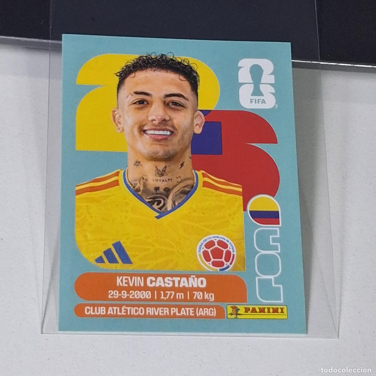 Cromos de f&uacute;tbol: B38 COL11 KEVIN CASTA&Ntilde;O 11 COLOMBIA COL MUNDIAL FIFA WORLD CUP 2026 STICKER PANINI