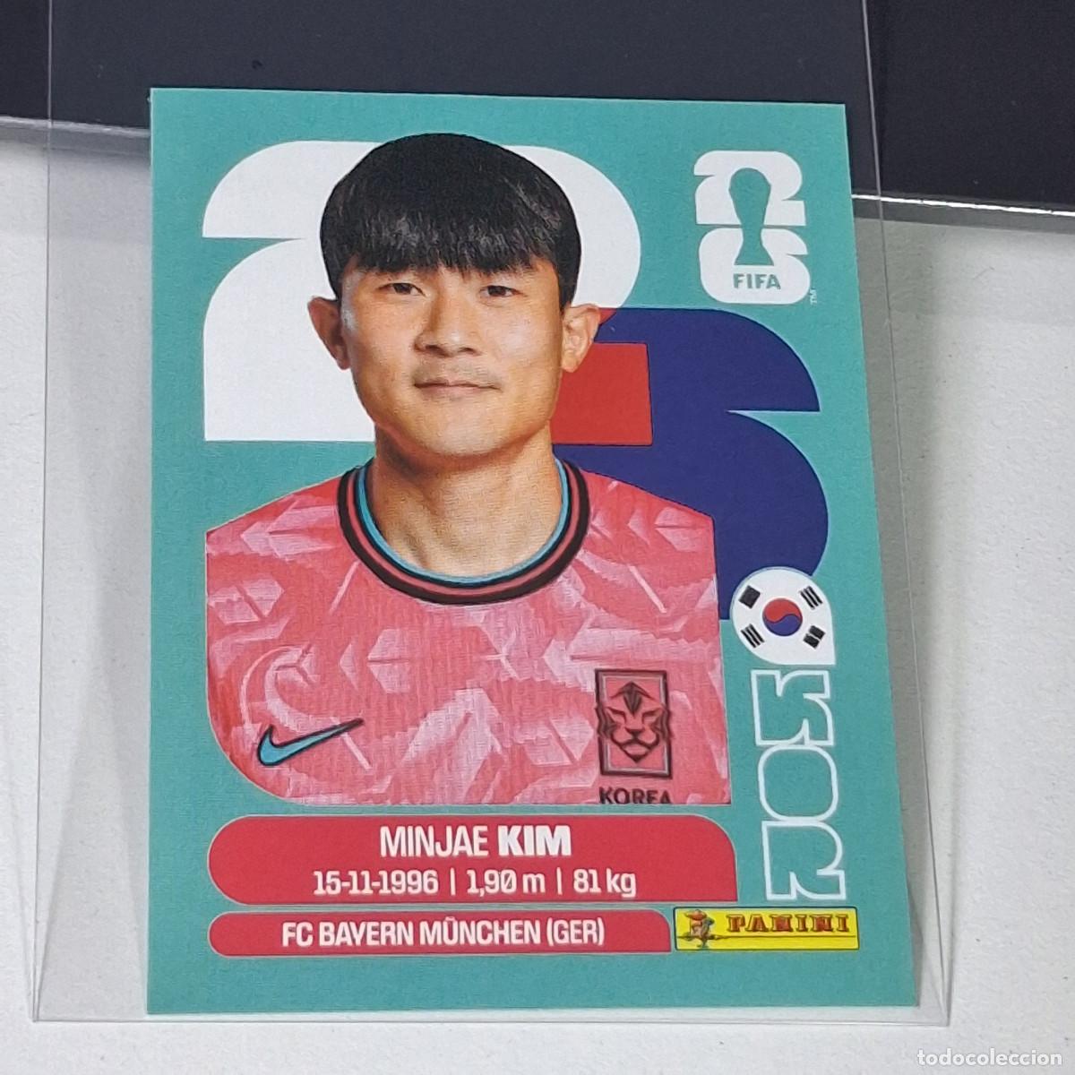 Football Stickers: B38 KOR 4 KOR4 MINJAE KIM KOREA COREA DEL SUR KOR MUNDIAL FIFA WORLD CUP 2026 STICKER PANINI