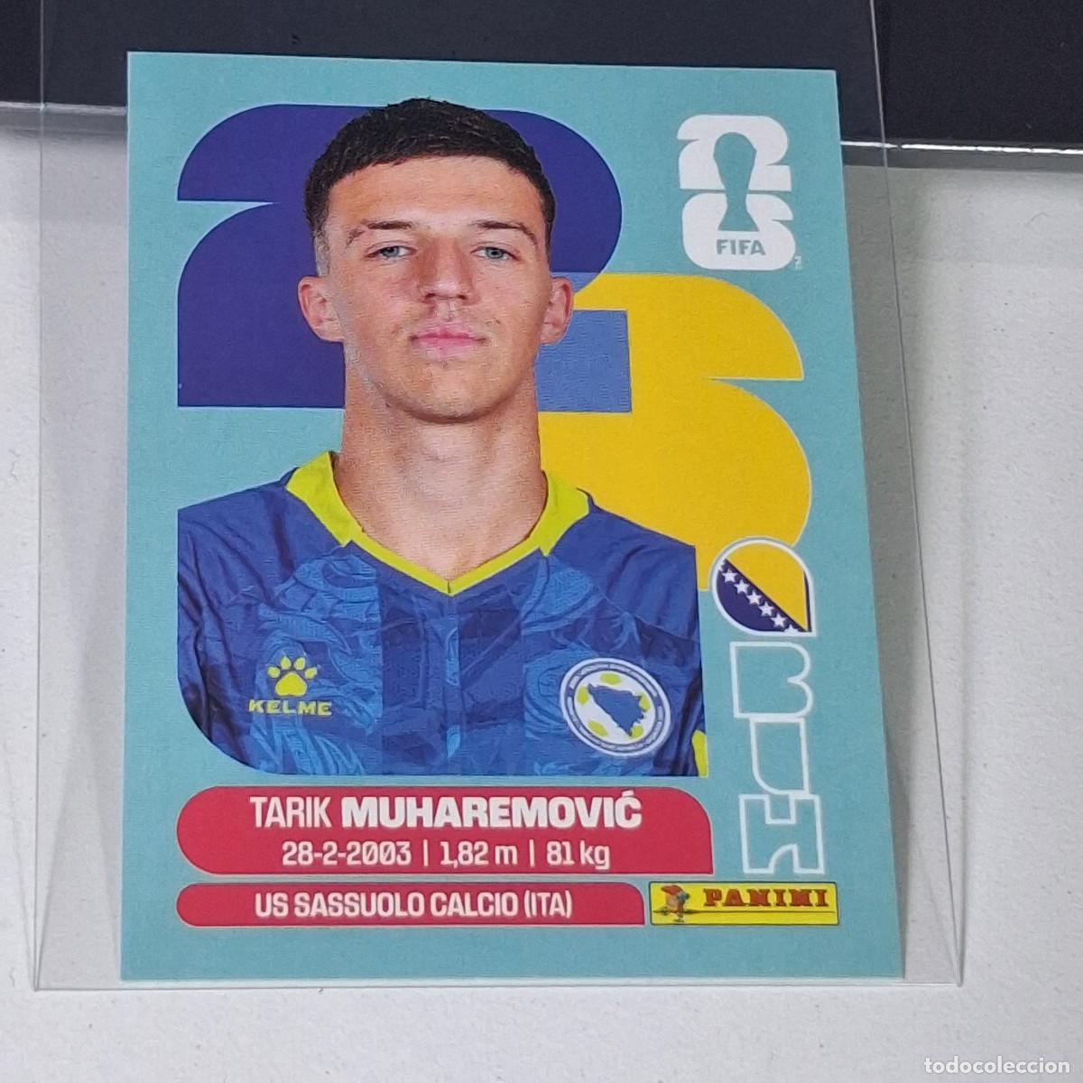 Football Stickers: B38 BIH5 TARIK MUHAREMOVIĆ 5 BIH BOSNIA HERZEGOVINA MUNDIAL FIFA WORLD CUP 2026 STICKER PANINI