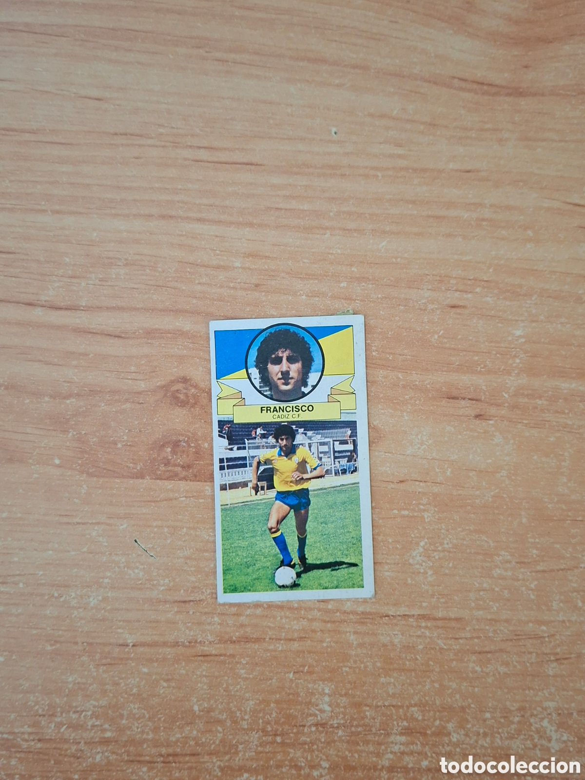 Fu&szlig;ball-Sticker: Este 85 86 Francisco cadiz coloca despegado ver fotos