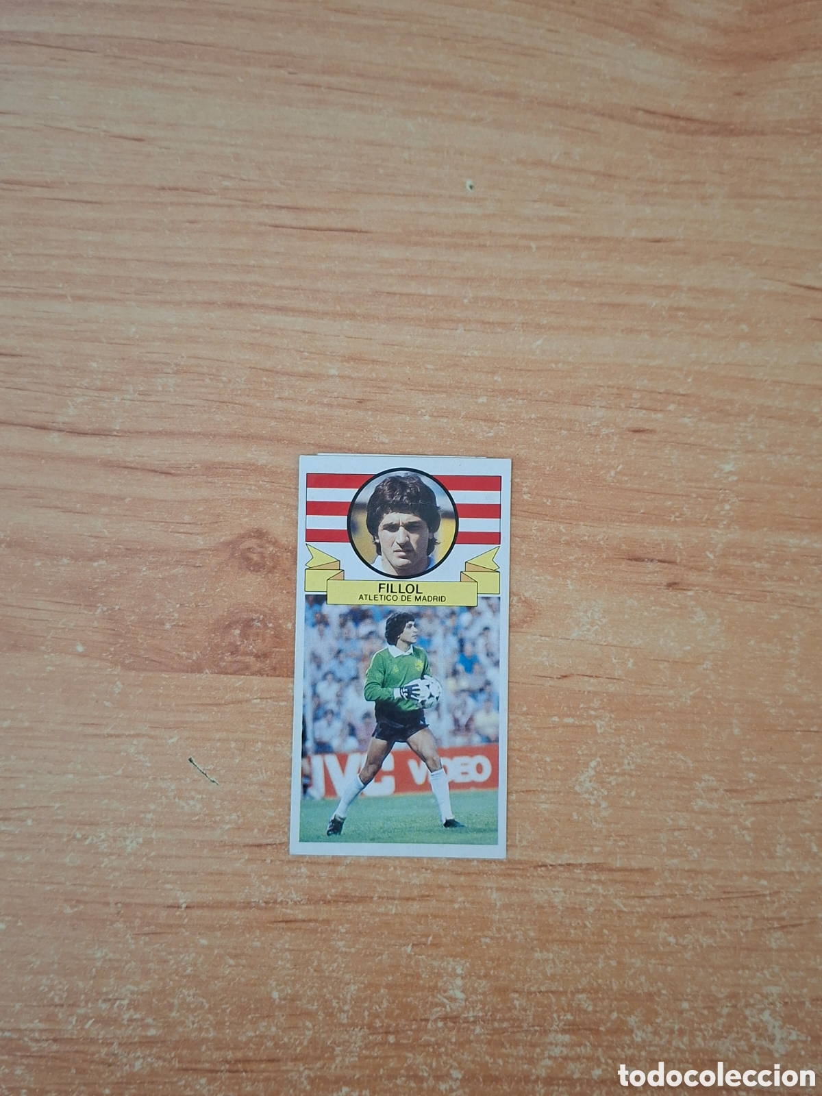 Fu&szlig;ball-Sticker: Este 85 86 fillol at Madrid coloca despegado ver fotos