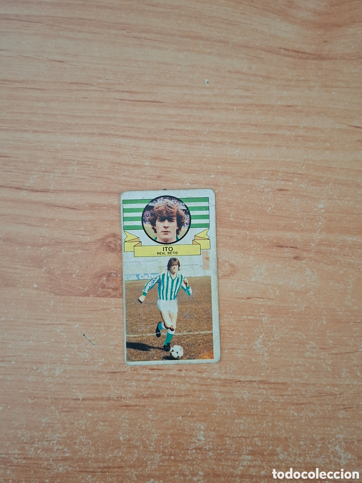 Fu&szlig;ball-Sticker: Este 85 86 ito betis coloca despegado ver fotos
