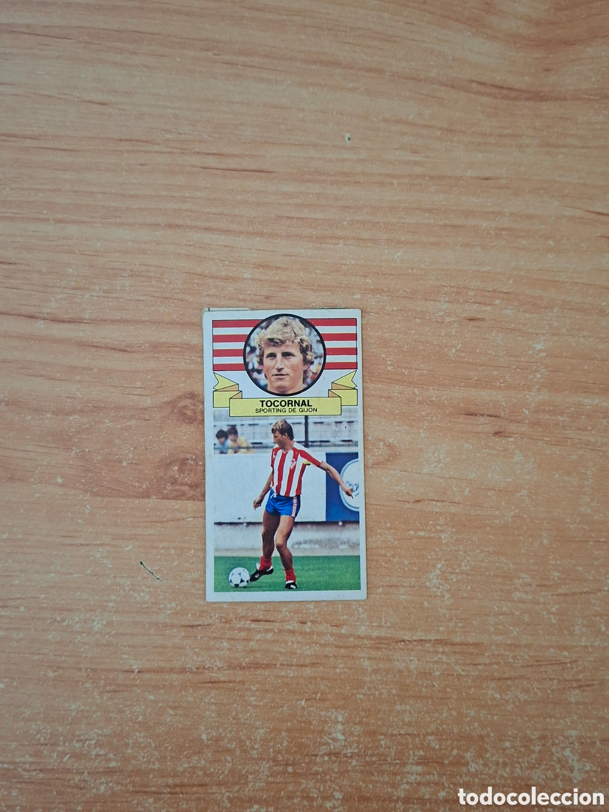 Figurine di Calcio: Este 85 86 tocornal gijon baja despegado ver fotos