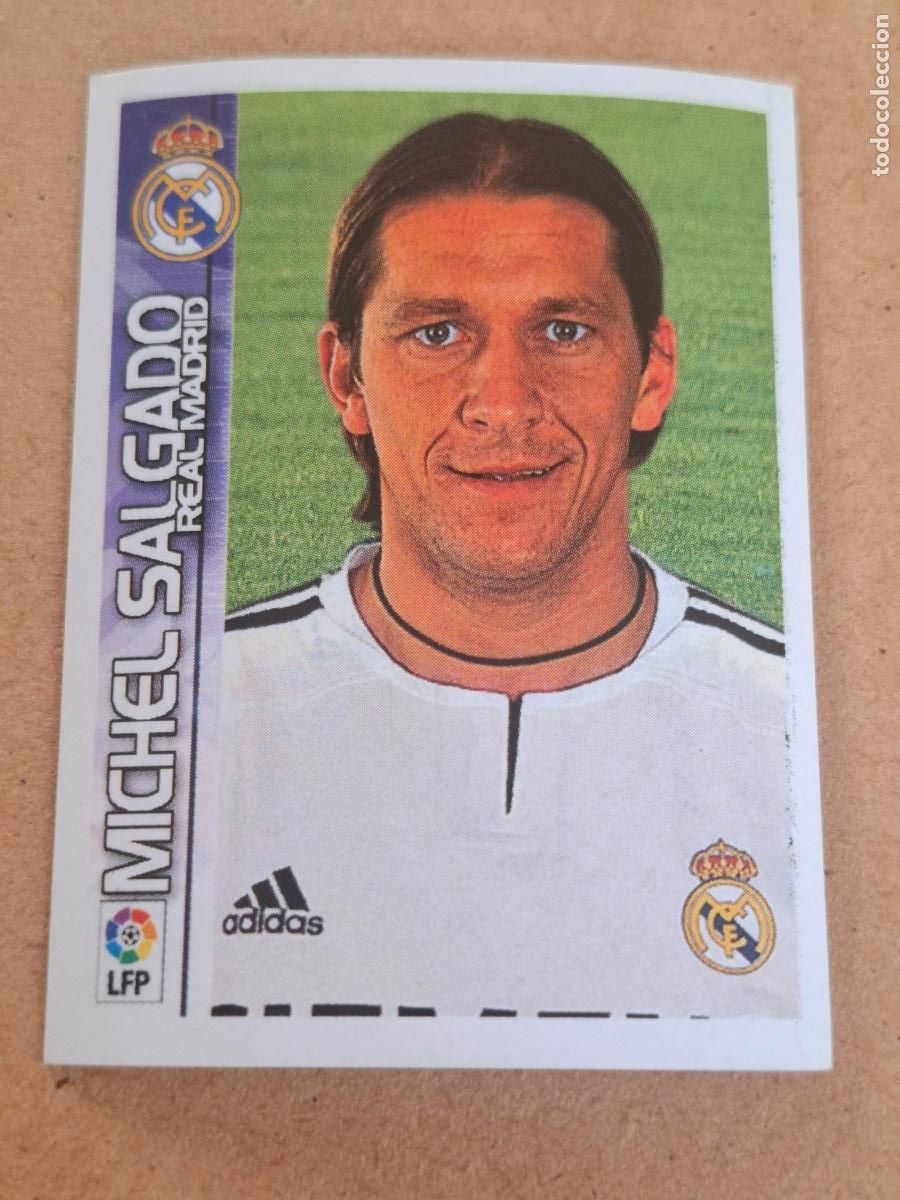 Cromos de f&uacute;tbol: SUPERLIGA ESTRELLAS 2003 2004 03 04 - PANINI - 208 MICHEL SALGADO - REAL MADRID ( NUNCA PEGADO )