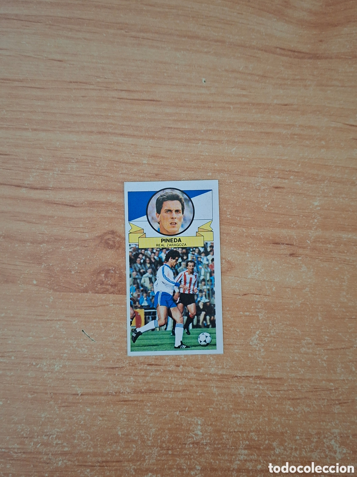 Figurine di Calcio: Este 85 86 pineda Zaragoza 16 fichaje despegado ver fotos