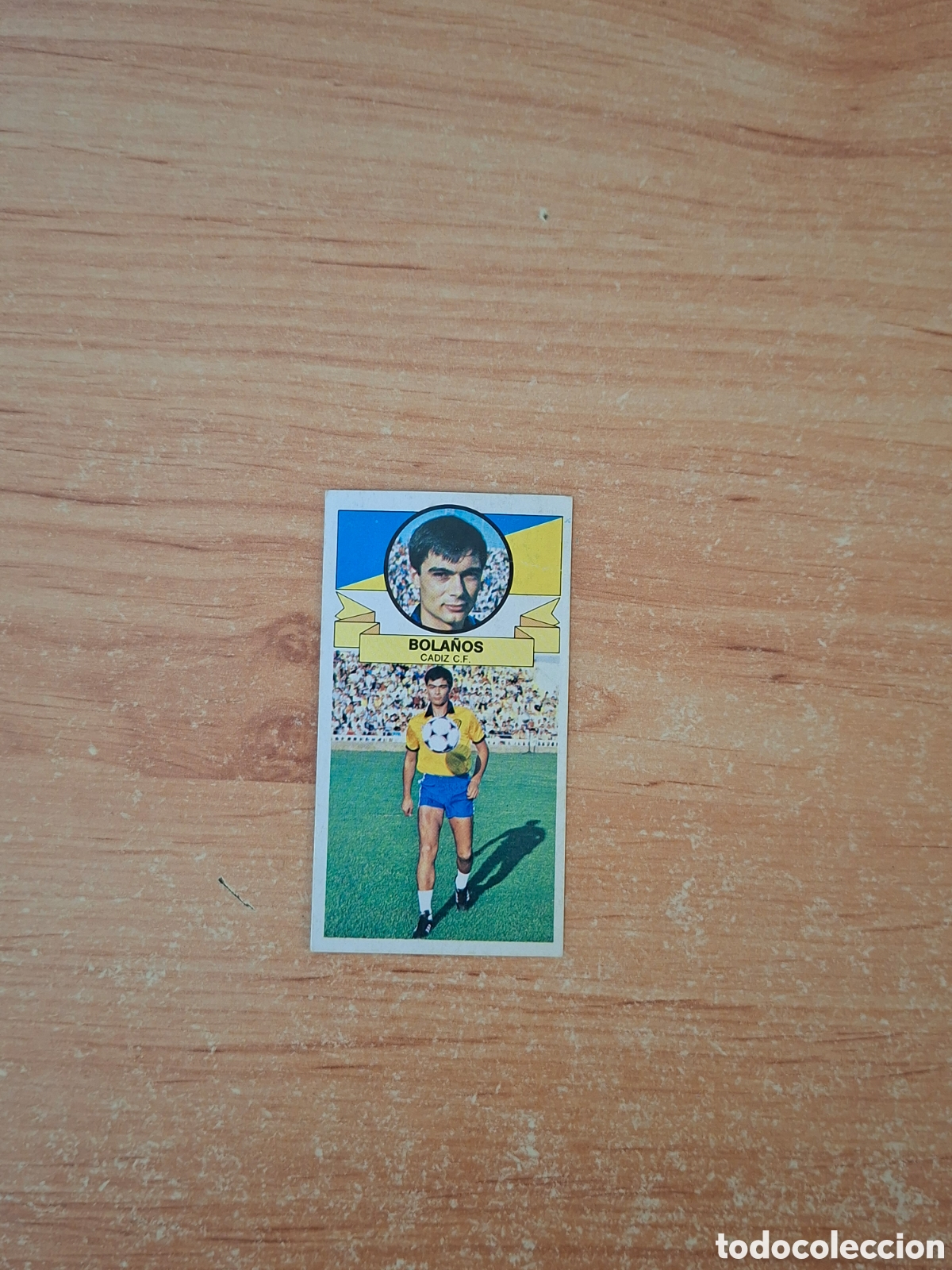 Figurine di Calcio: Este 85 86 bola&ntilde;os cadiz 30 fichaje despegado ver fotos