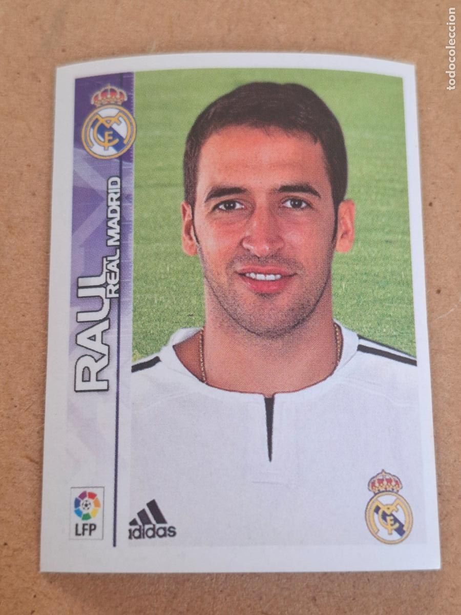 Cromos de f&uacute;tbol: SUPERLIGA ESTRELLAS 2003 2004 03 04 - PANINI - 221 RA&Uacute;L - REAL MADRID ( NUNCA PEGADO )