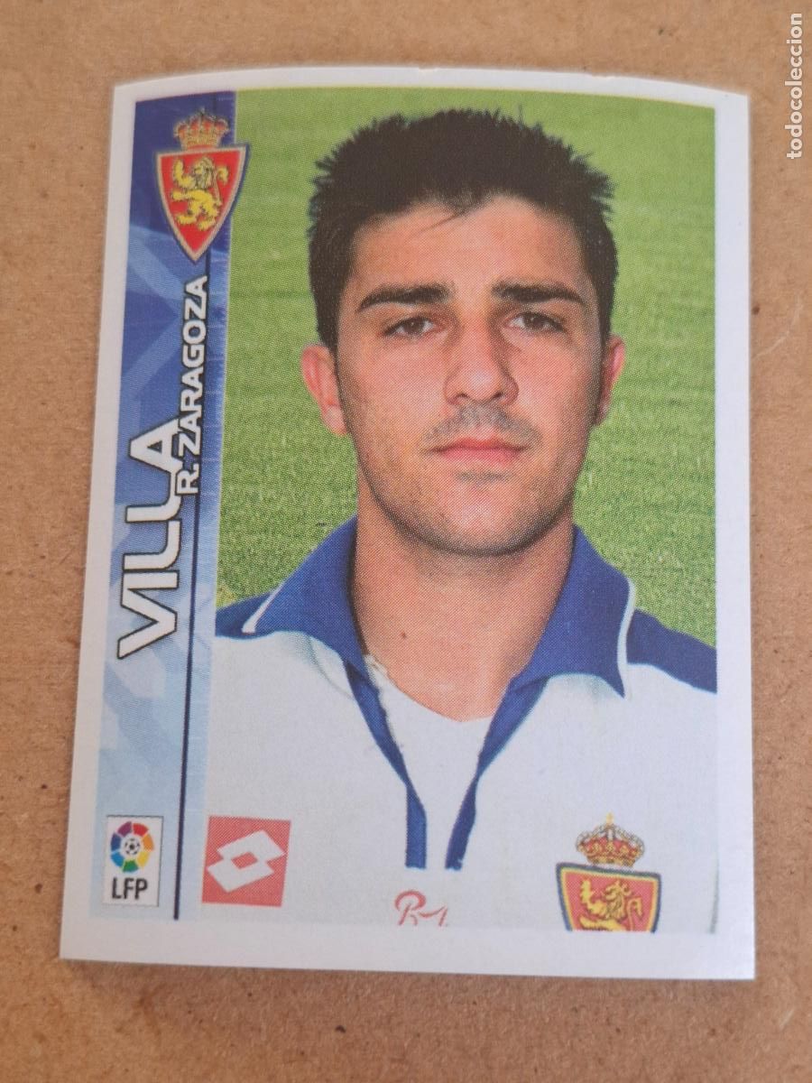 Cromos de f&uacute;tbol: SUPERLIGA ESTRELLAS 2003 2004 03 04 - PANINI - 441 VILLA ( ROOKIE ) - REAL ZARAGOZA ( NUNCA PEGADO )