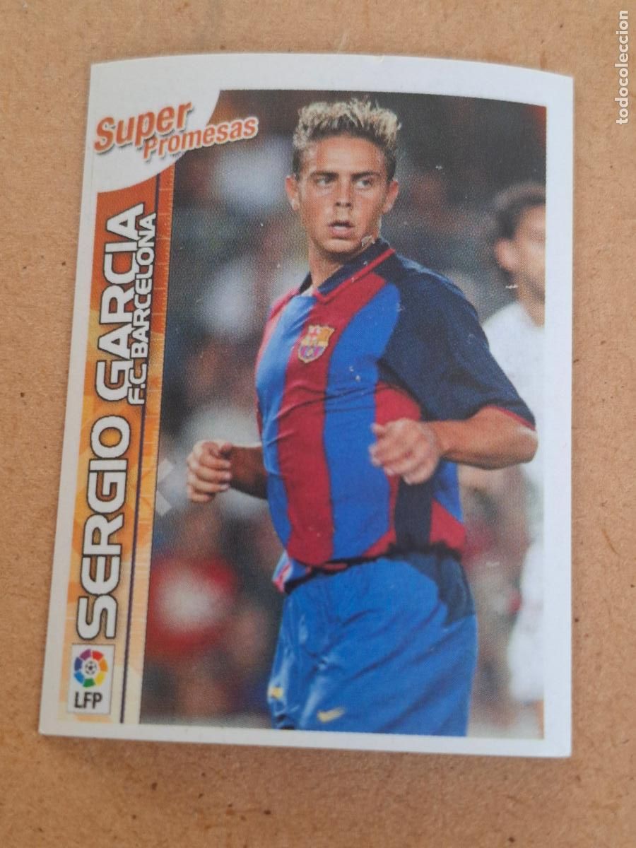 Cromos de f&uacute;tbol: SUPERLIGA ESTRELLAS 2003 2004 03 04 - PANINI - 453 SERGIO GARC&Iacute;A - FC. BARCELONA ( NUNCA PEGADO )