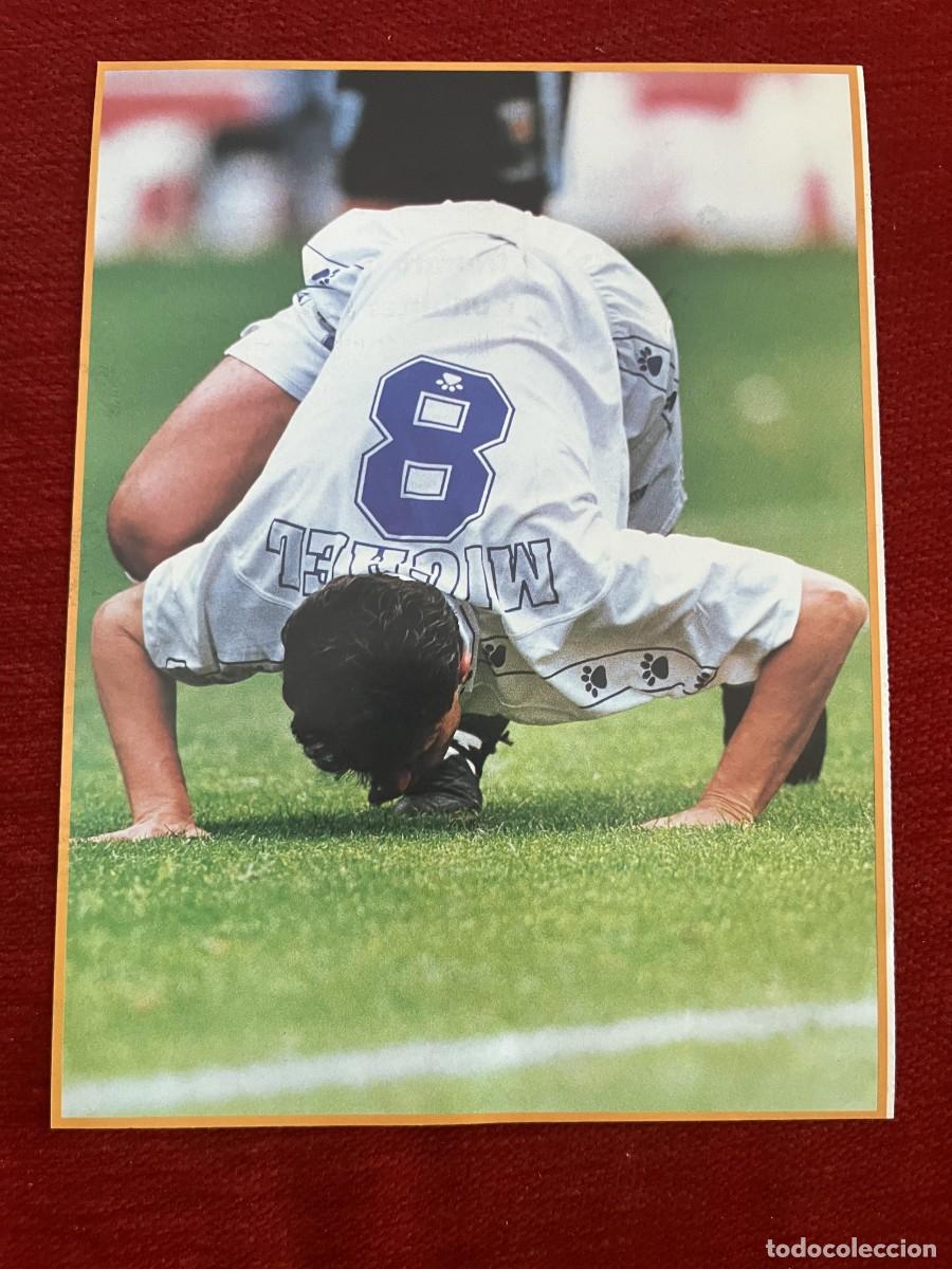 Cromos de f&uacute;tbol: F35863 CROMO HISTORIA GRAFICA DEL REAL MADRID 1997 ASEGURATOR OTAYSA # 129 DESPEDIDA MICHEL