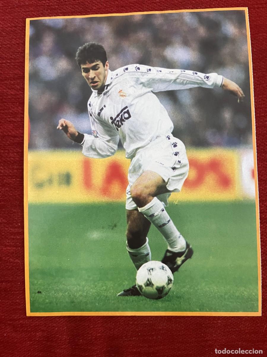 Cromos de f&uacute;tbol: F35864 CROMO HISTORIA GRAFICA DEL REAL MADRID 1997 ASEGURATOR OTAYSA # 131 RAUL GONZALEZ