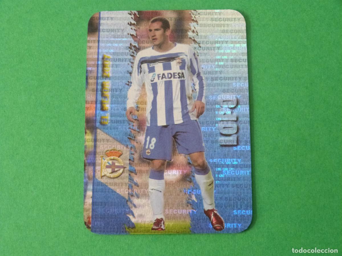 Cromos de f&uacute;tbol: TRADING CARD FUTBOL LOPO DEPORTIVO LA CORU&Ntilde;A SECURITY N&ordm; 351 FICHAS LIGA MUNDICROMO 2007-2008/07-08